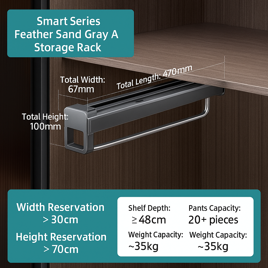 Telescopic Trousers Rack