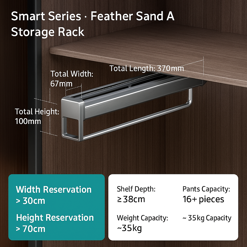 Telescopic Trousers Rack